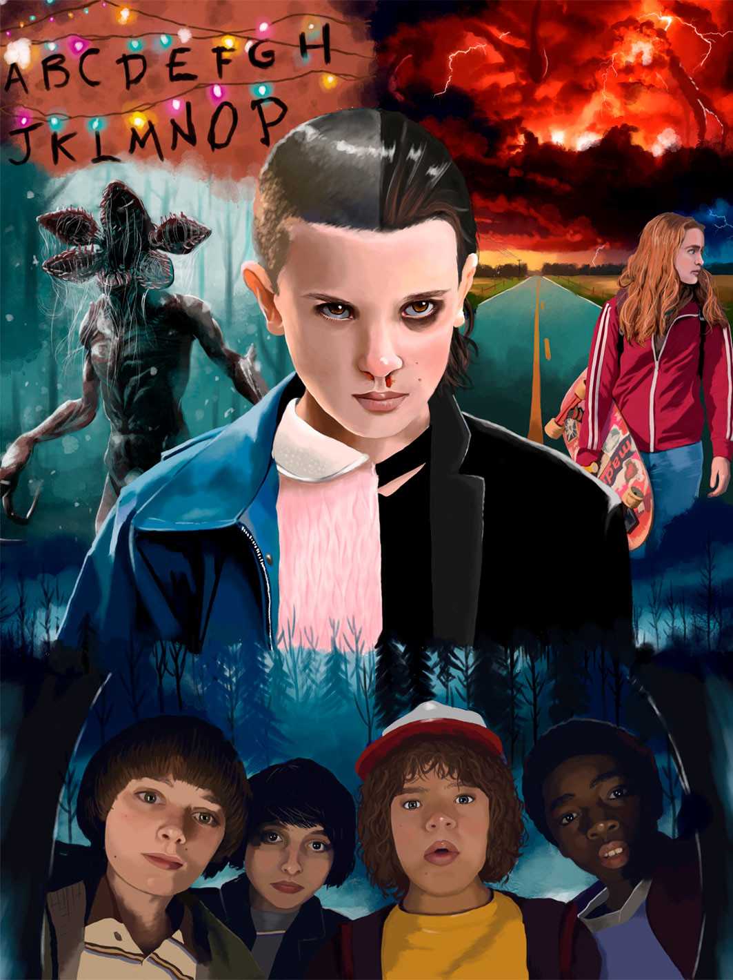 ArtStation - stranger things