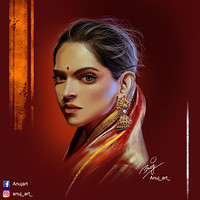 Artstation Bahubali Digital Painting Anuj Art