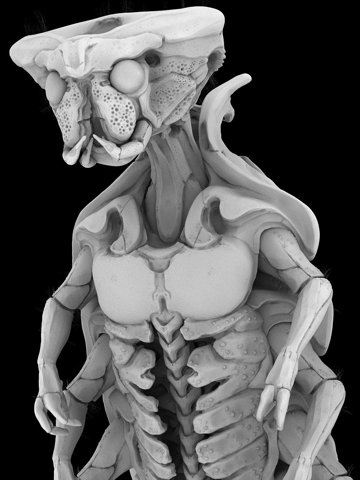 Insectoid Bust AO