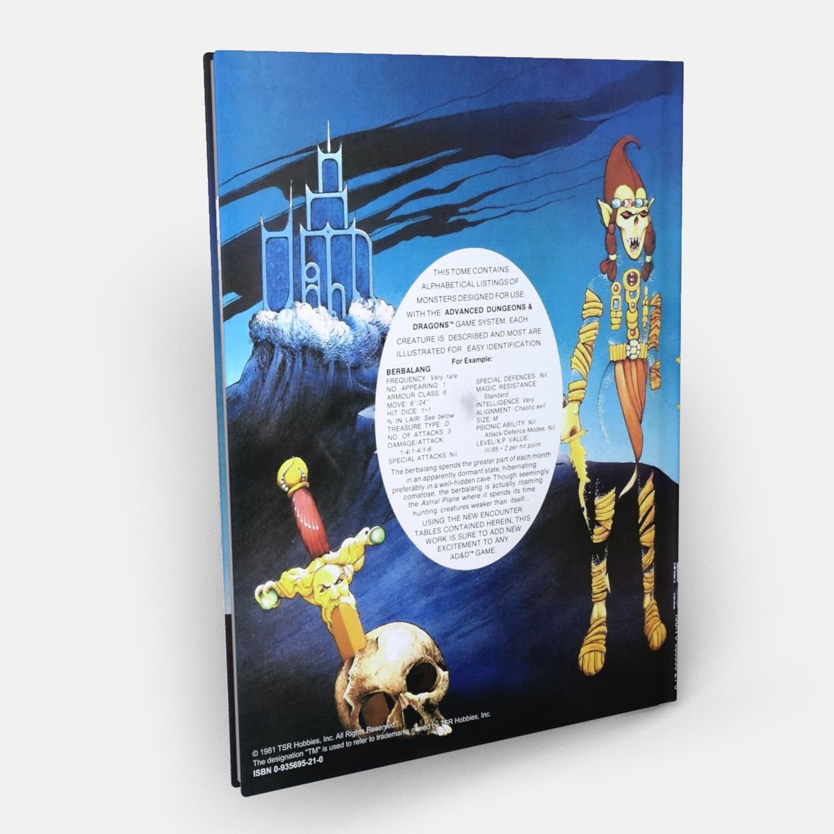 Renderhub advanced dungeons dragons fiend folio book