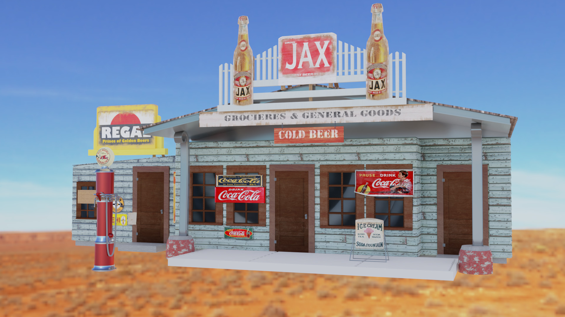 Artstation The Gas Station vrogue.co