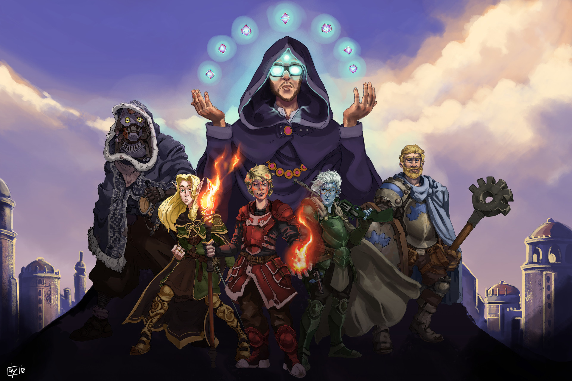 COMMISSION: DnD Group.