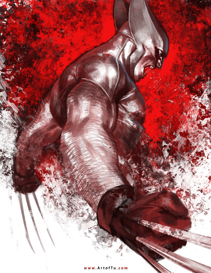 Artstation X Men Series Wolverine Tu Bui