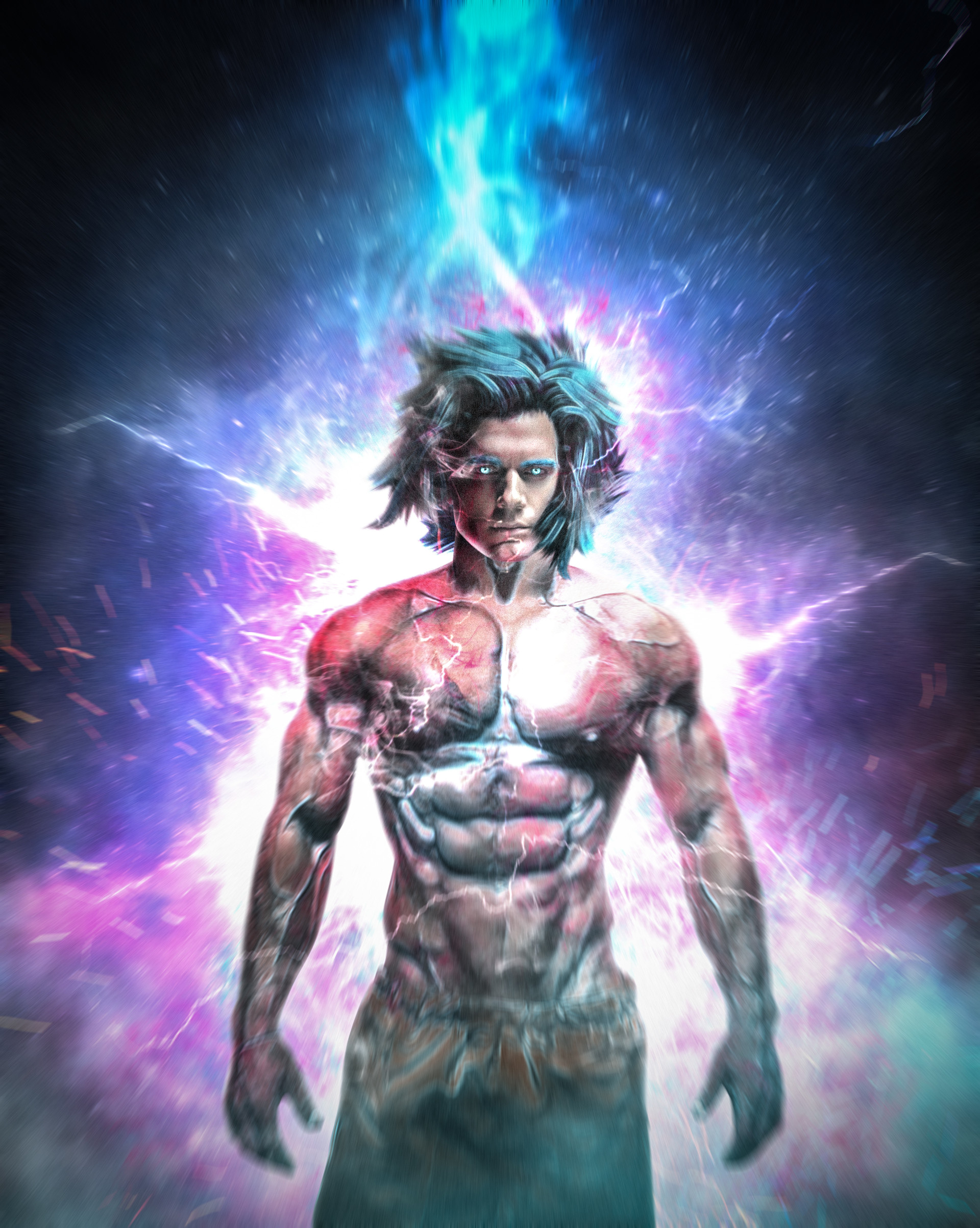 Artstation Goku X Henry Cavill Yadvender Singh