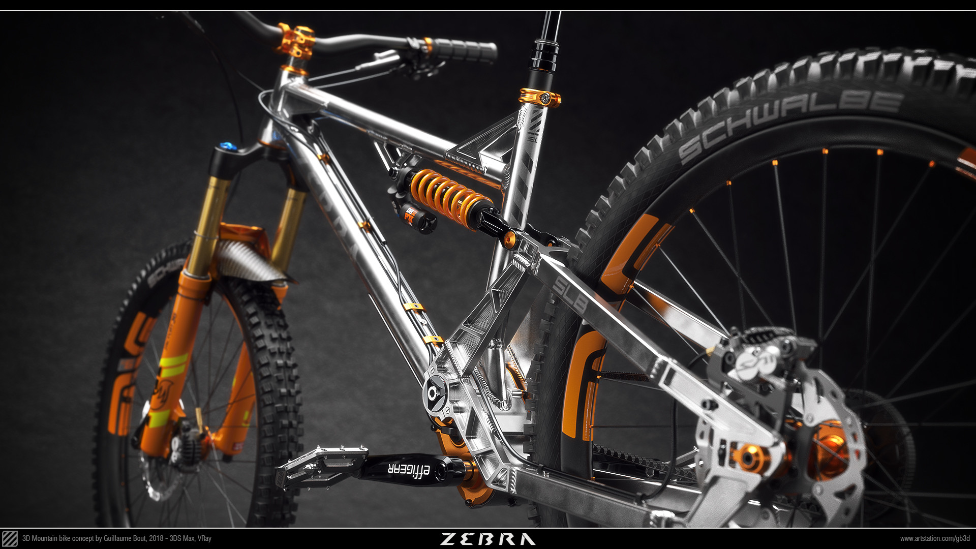 gusset mtb seat