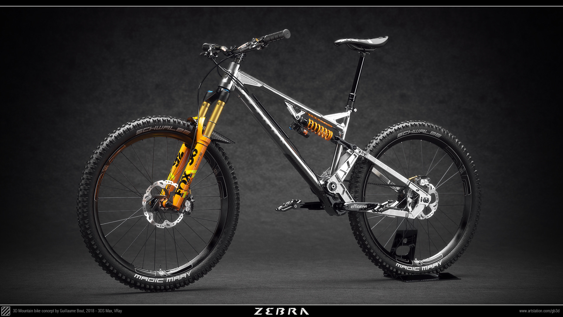 fox zebra mtb