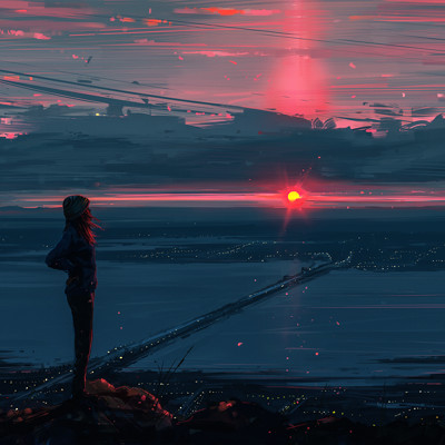 0qznkvg9zngkem A character from neon genesis evangelion. https www artstation com aenamiart
