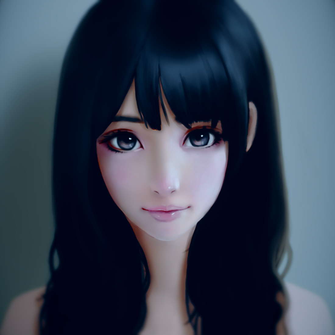 ArtStation upturned eyes