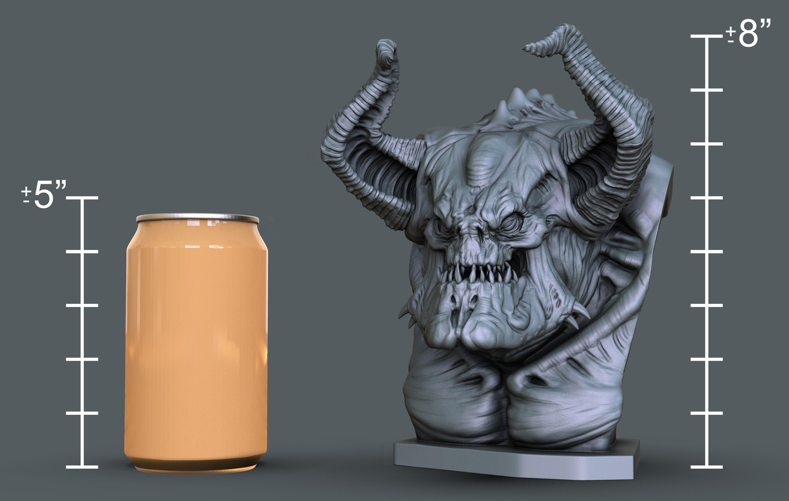 Scale Representation of the final print size.