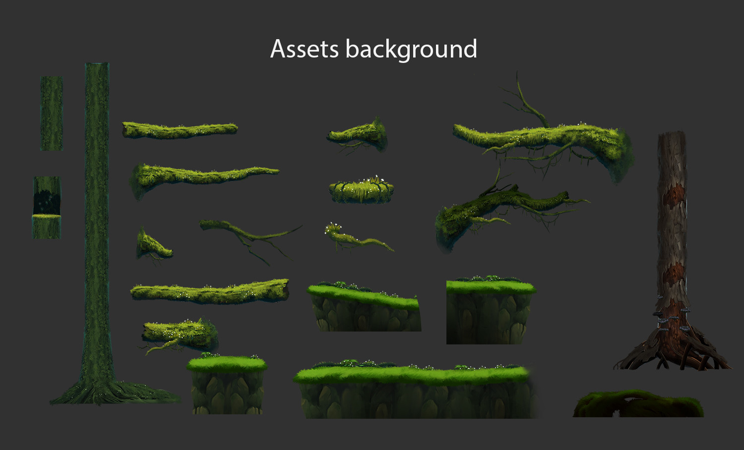 Artstation Background Game 2d Khanh Coca