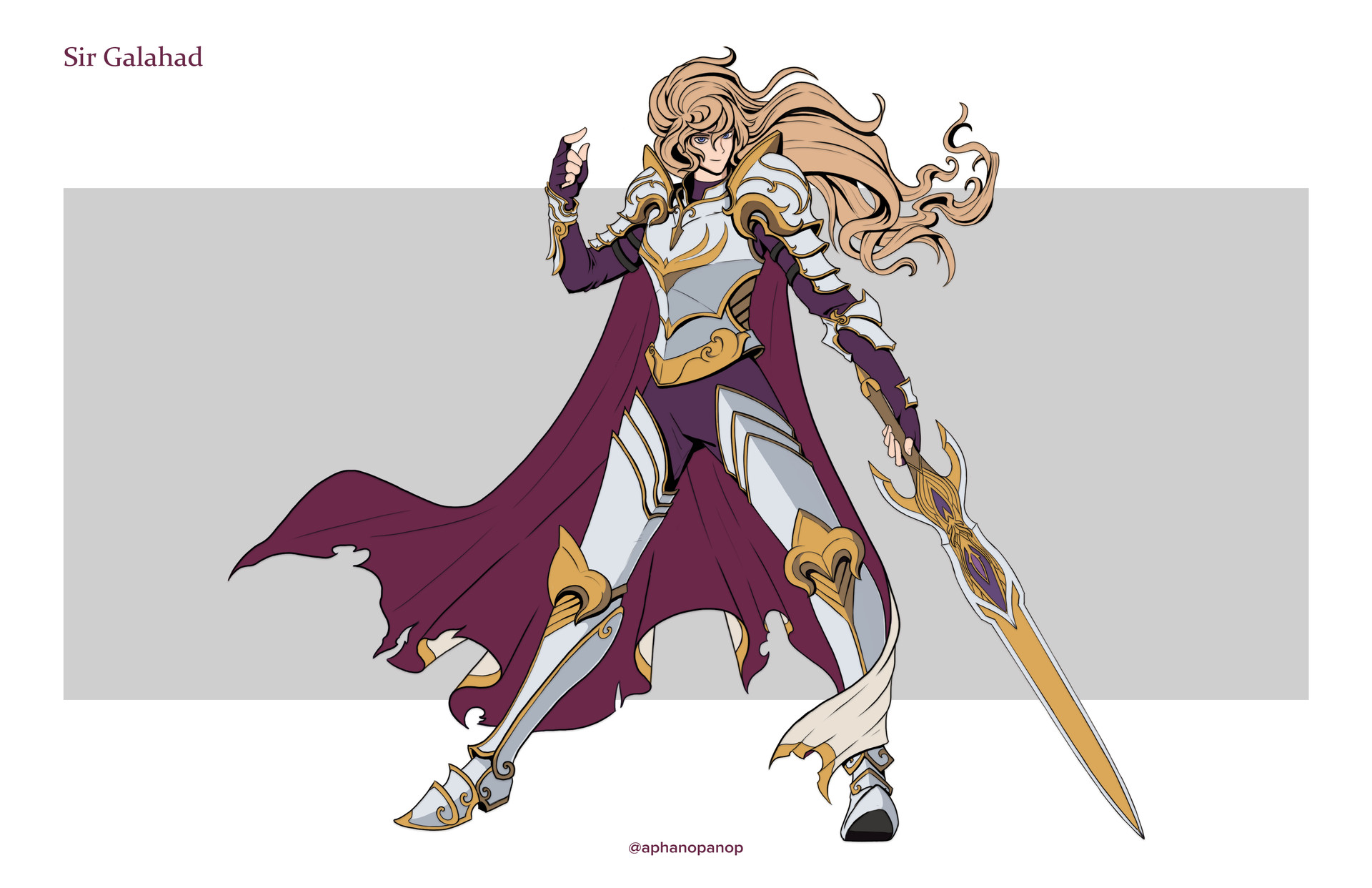 Aiden Khuiphum Sir Galahad, Achiever of the Holy Grail