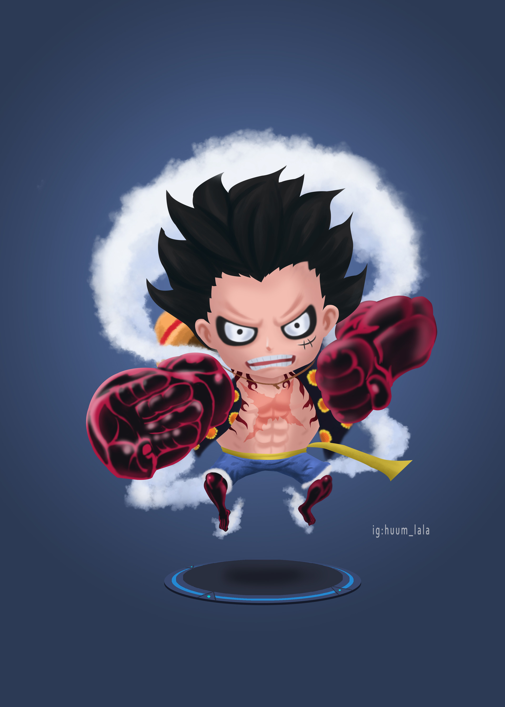 gear four luffy pop