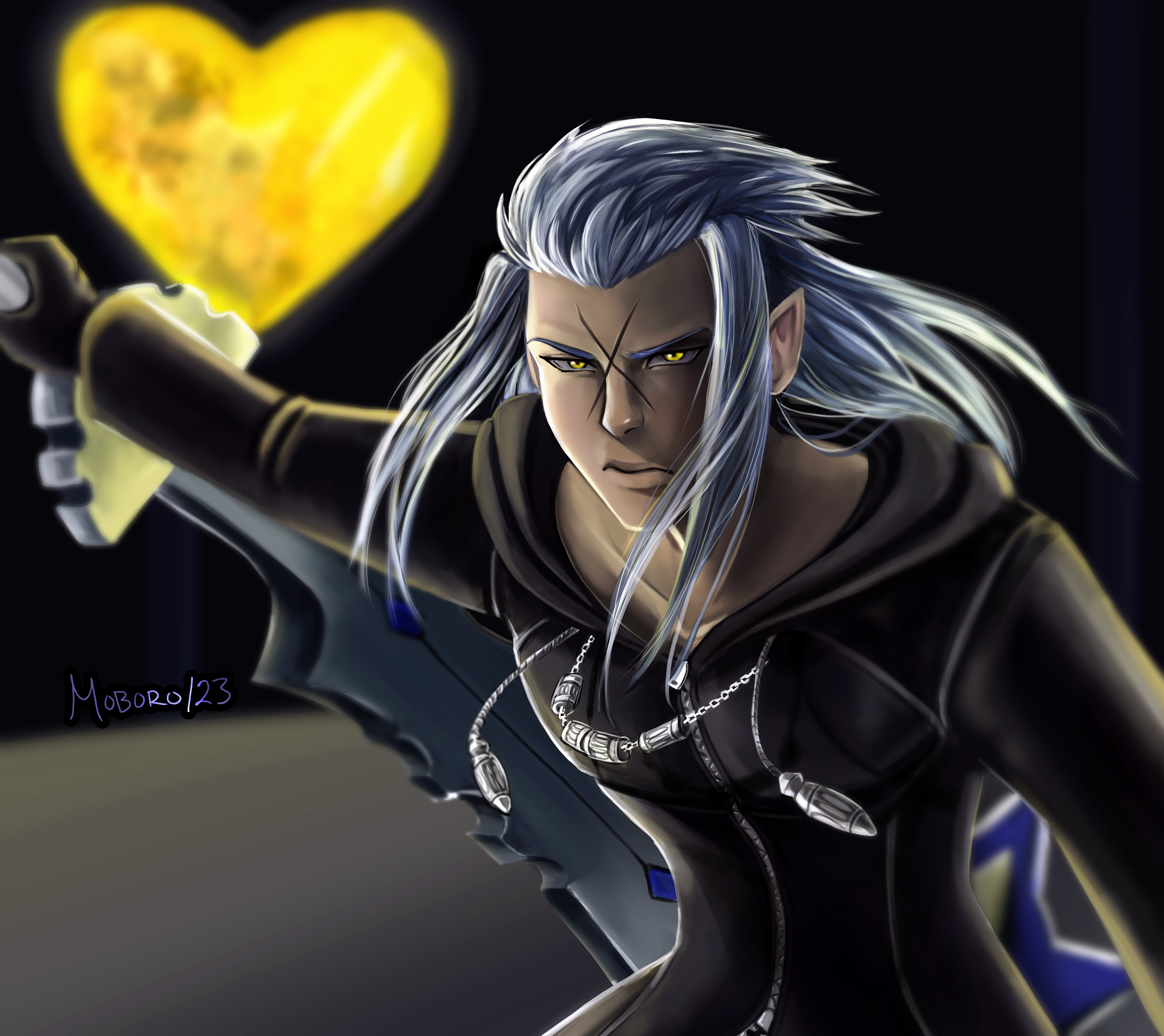 Artstation - Saïx - Kingdom Hearts