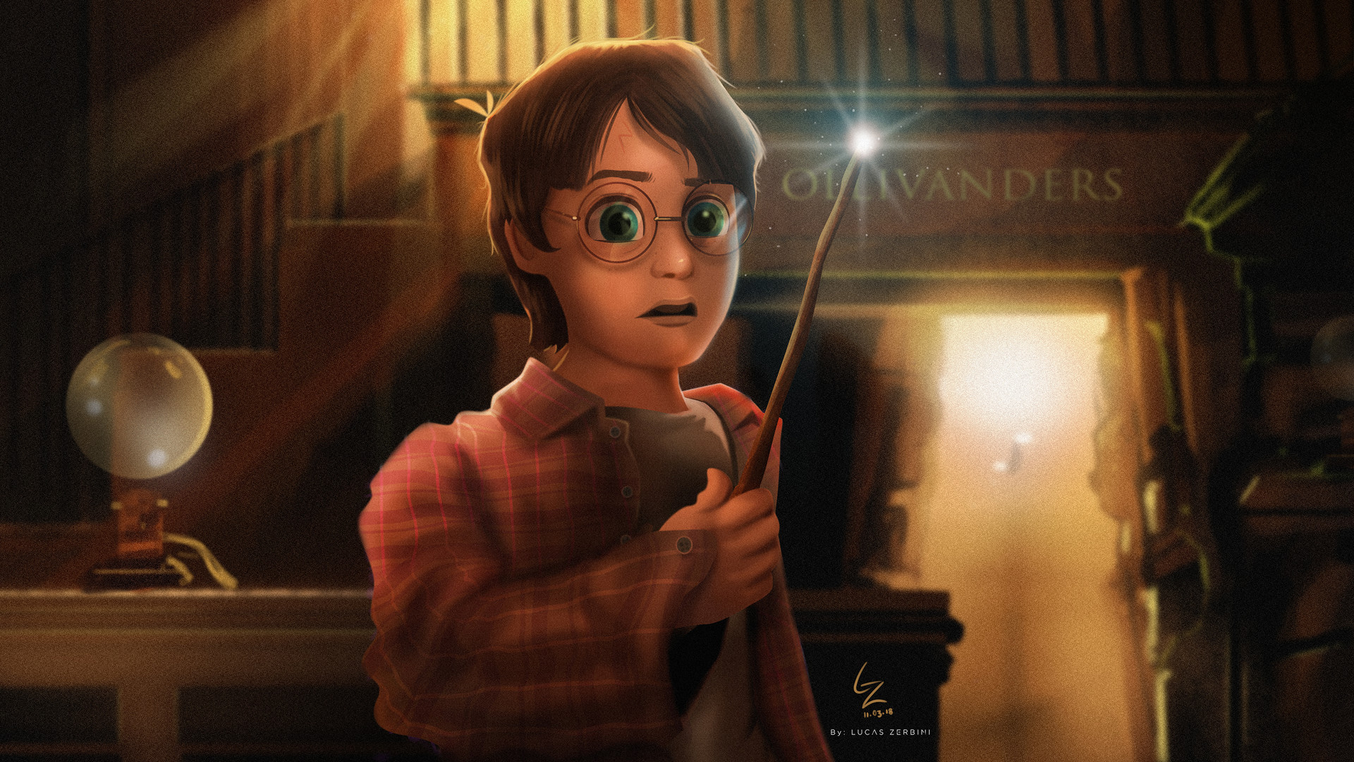ArtStation - Harry Potter Cartoon