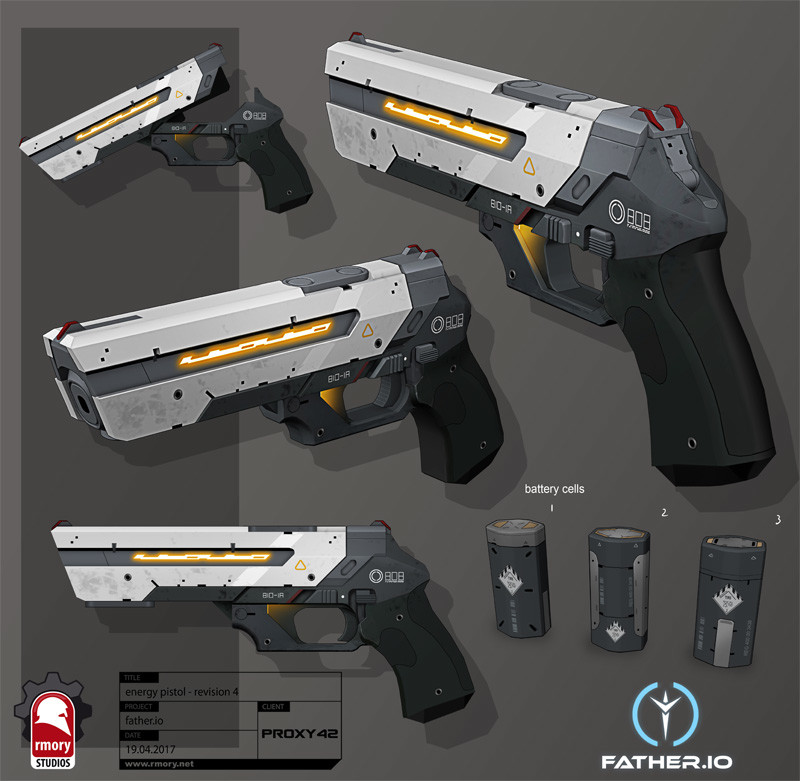 energy pistol - rmory studios