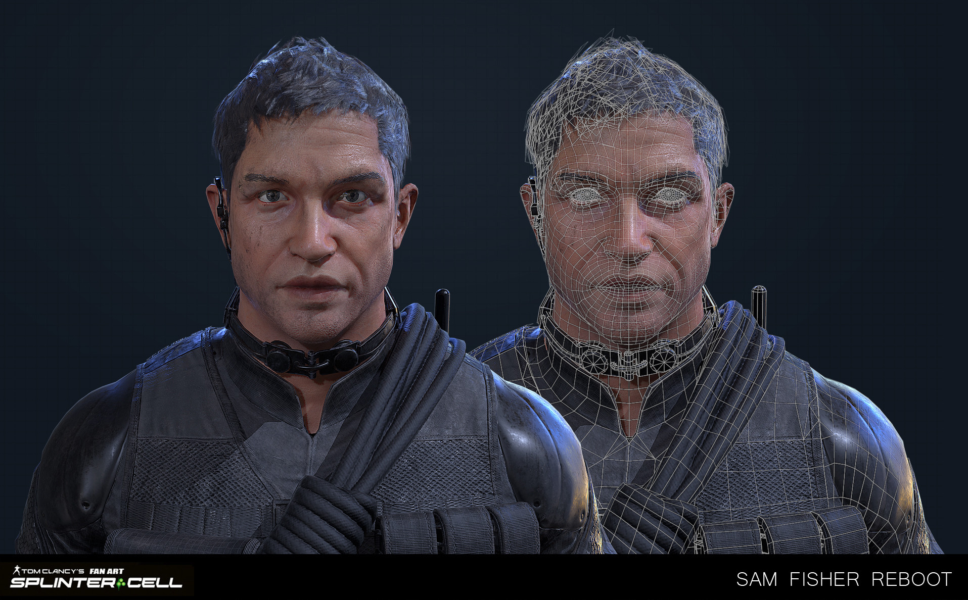 Josh Pears - Splintercell Fan Art - Sam Fisher