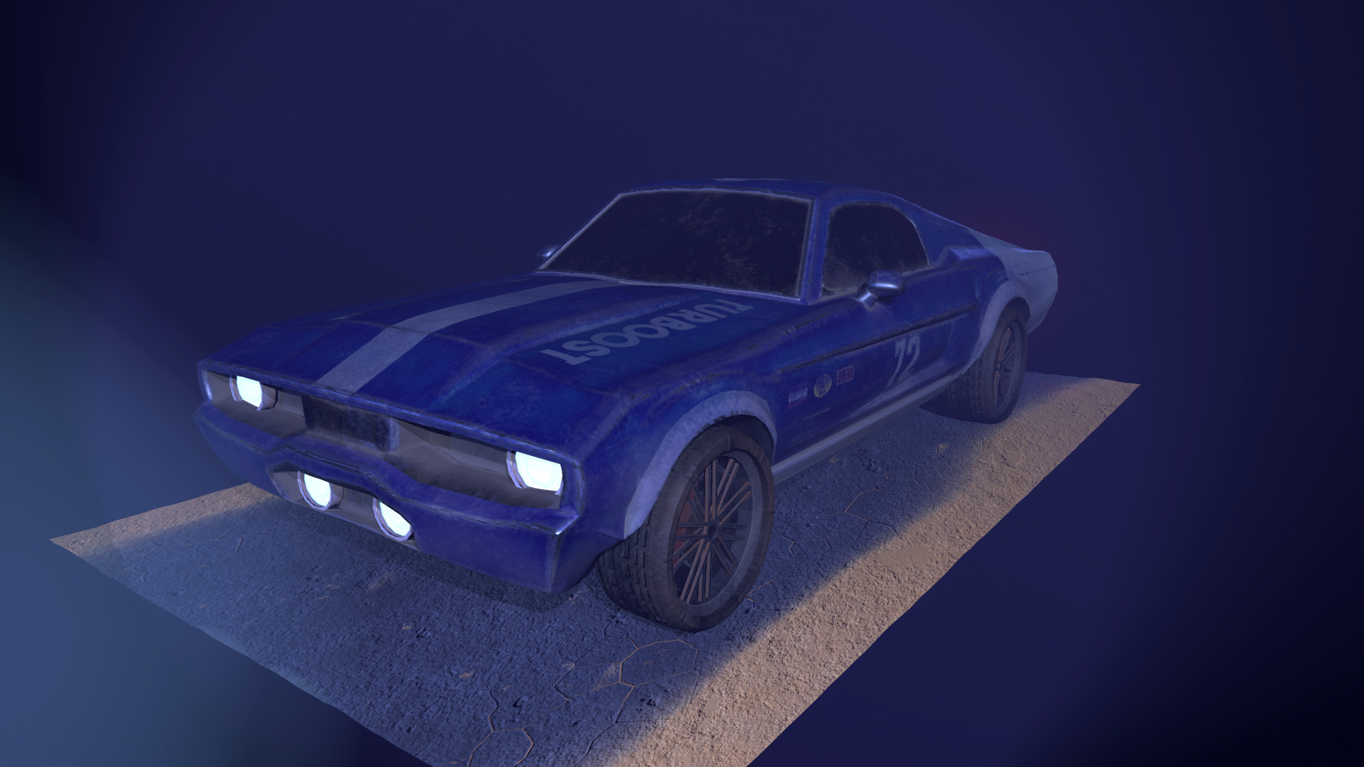Artstation Equus Bass 770 Old Racecar Style Zacharie Moreno