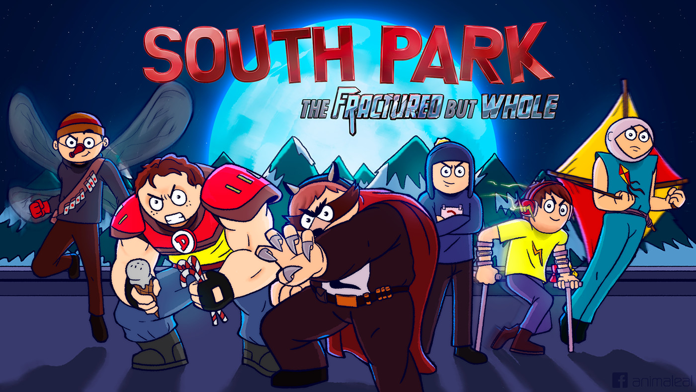 Artstation South Park The Fractured But Whole Joao Leal