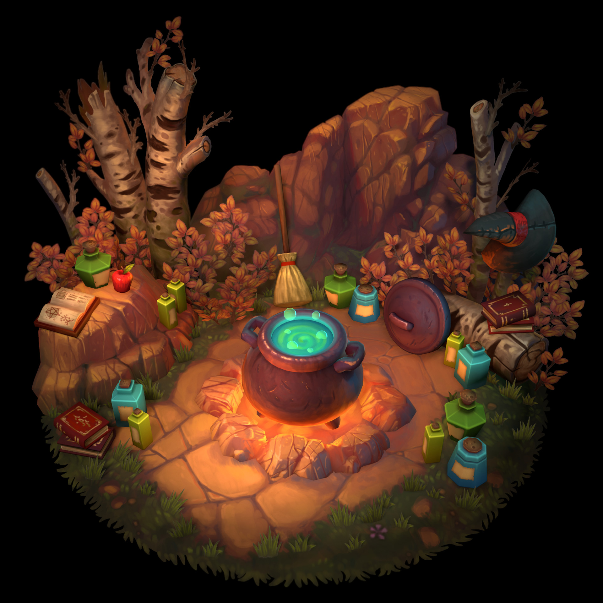 Dawnson Chen Witch S Cauldron