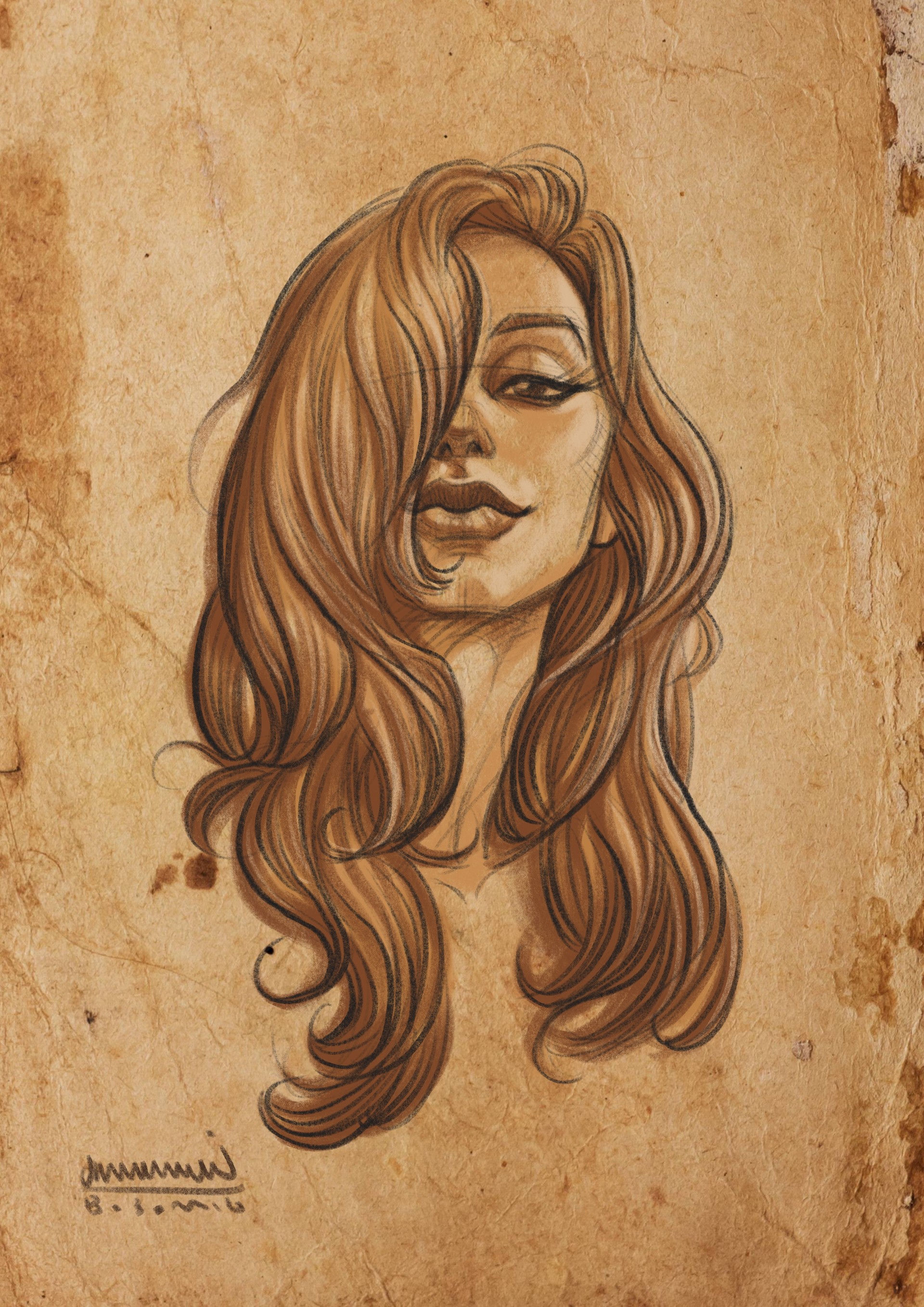 Artstation Pencil Sketch On Ipad Pro Pixel Brush Artstudio