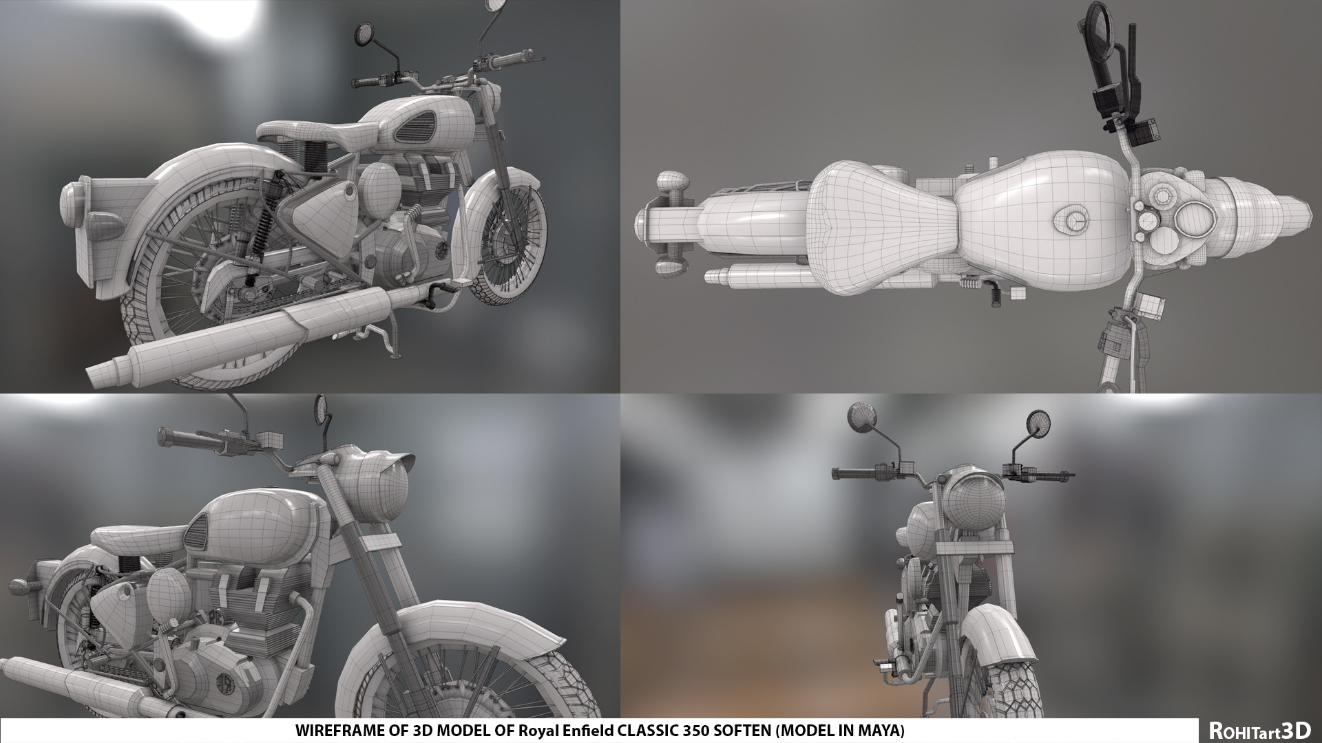 Royal Enfield Classic 350 3d View 2025 www.alhudapk