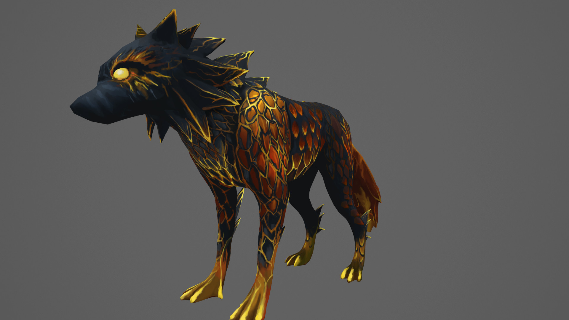 wallpapers Lava Wolf Pictures artstation lava wolf fanart manh ha