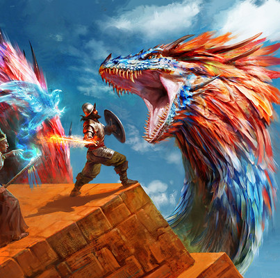 Antonio j manzanedo dragon vs aventureros manzanedo 2