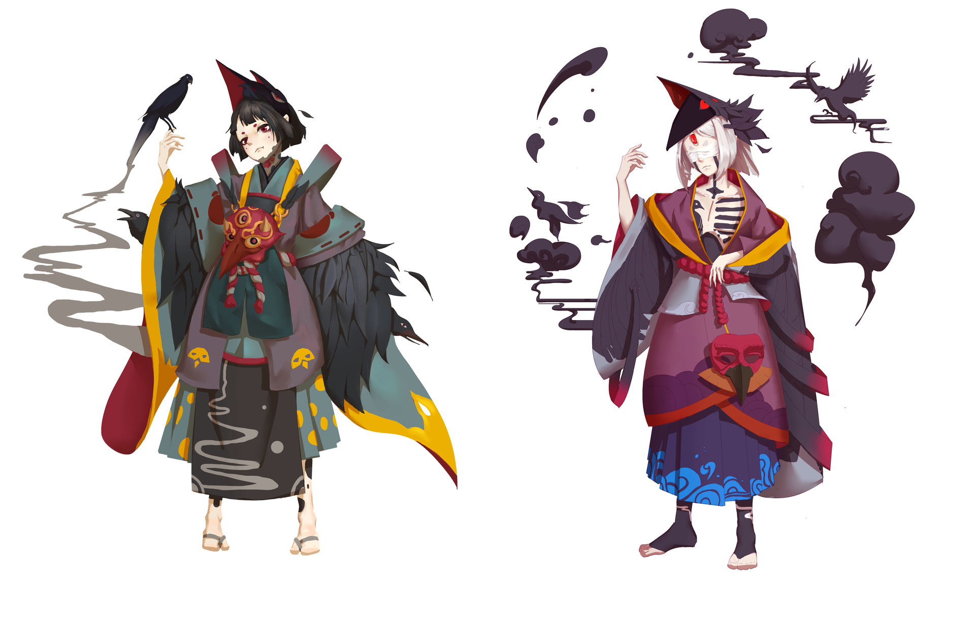 ArtStation 入内雀