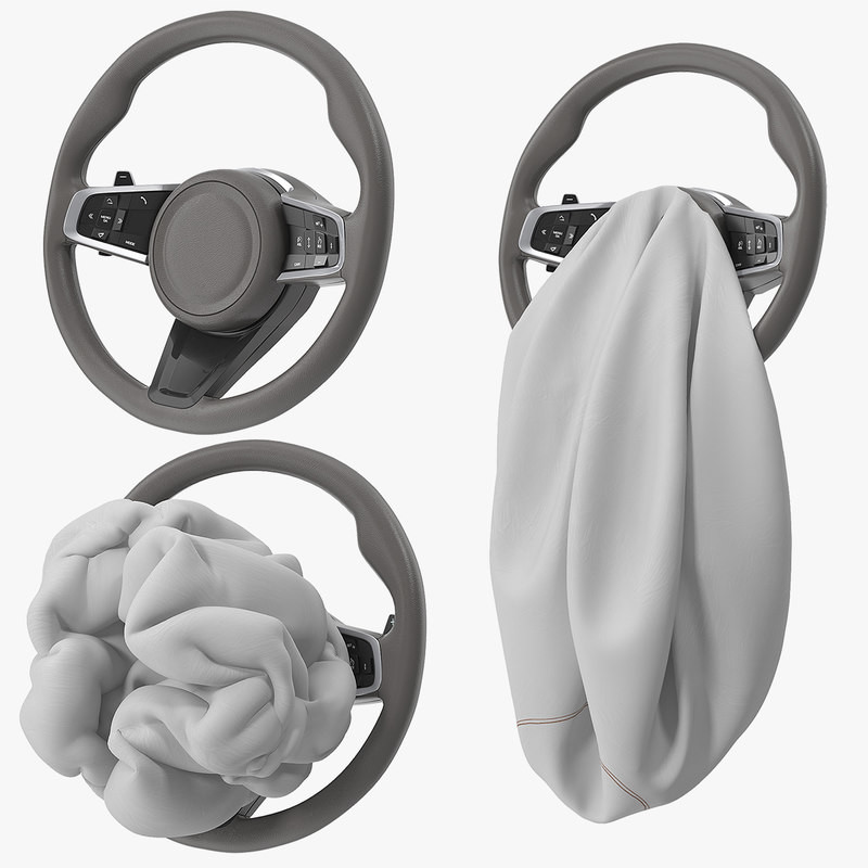 Artstation Animated 3d Model Of An Airbag Andrey Simonenko