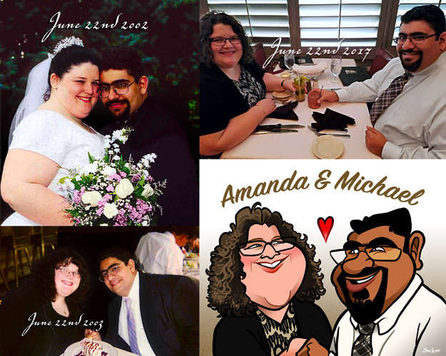Photo Collage for Amanda and Michael