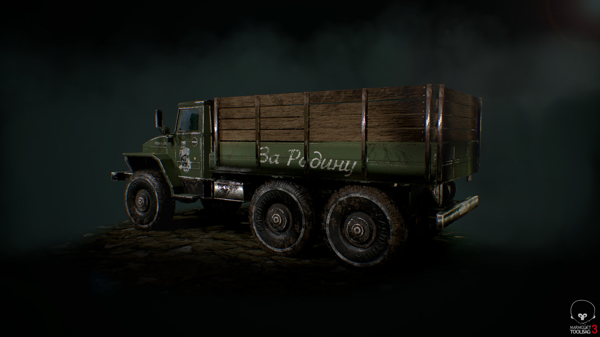 Max Candia Russian Truck on Rasputitsa