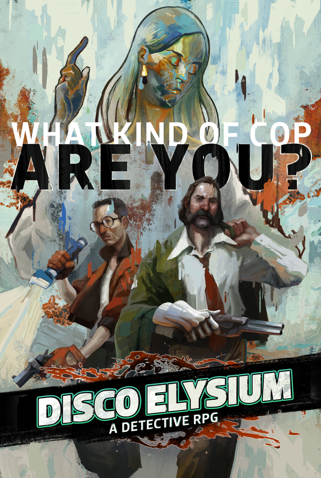 Artstation Disco Elysium Cover Art Aleksander Rostov