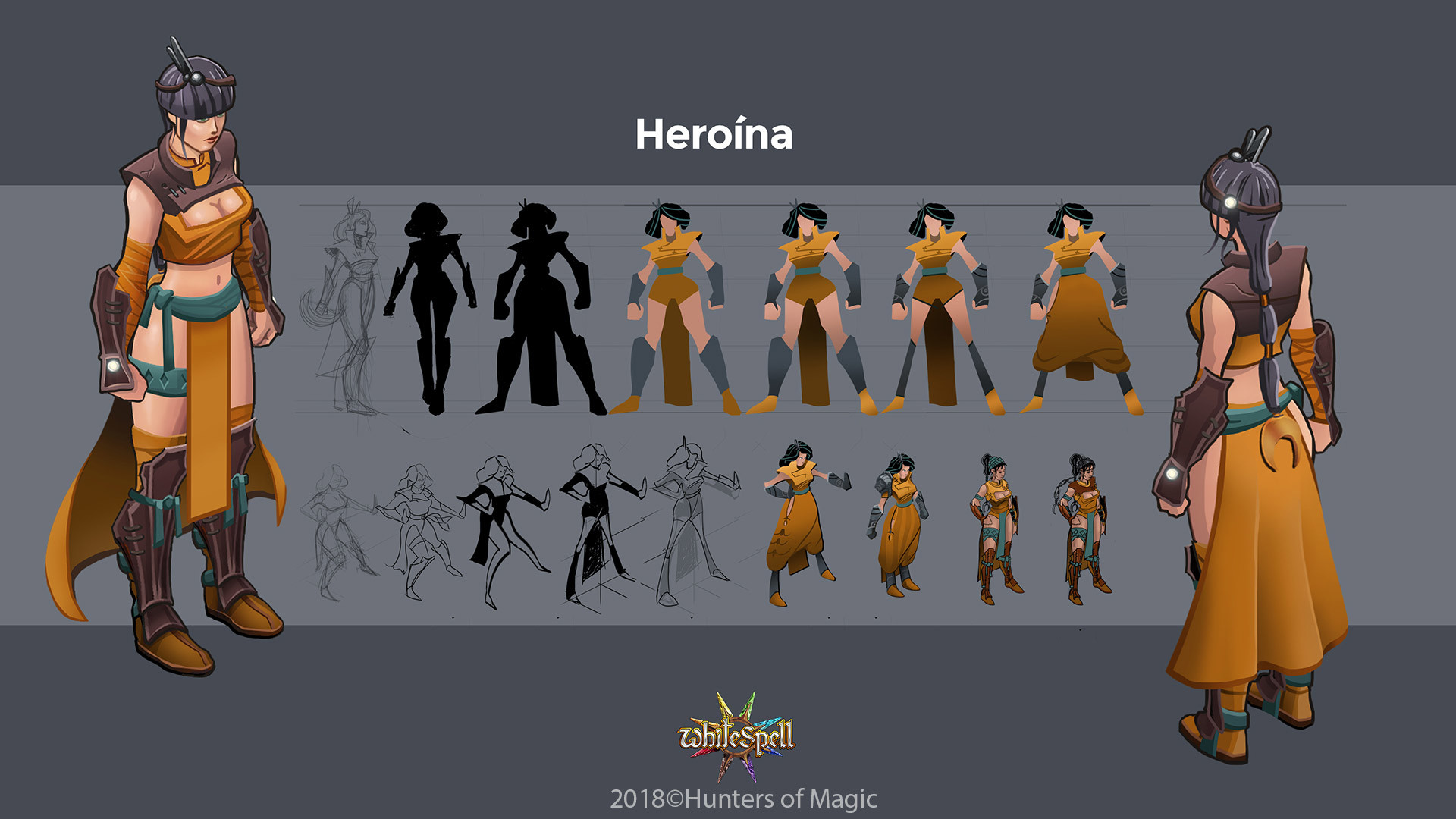 Artstation Heroes And Beast Of Rpg Mode Of Whitespell Game