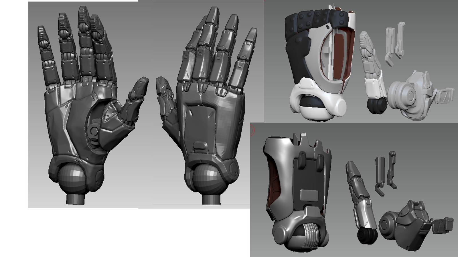 rough mesh and high poly 
