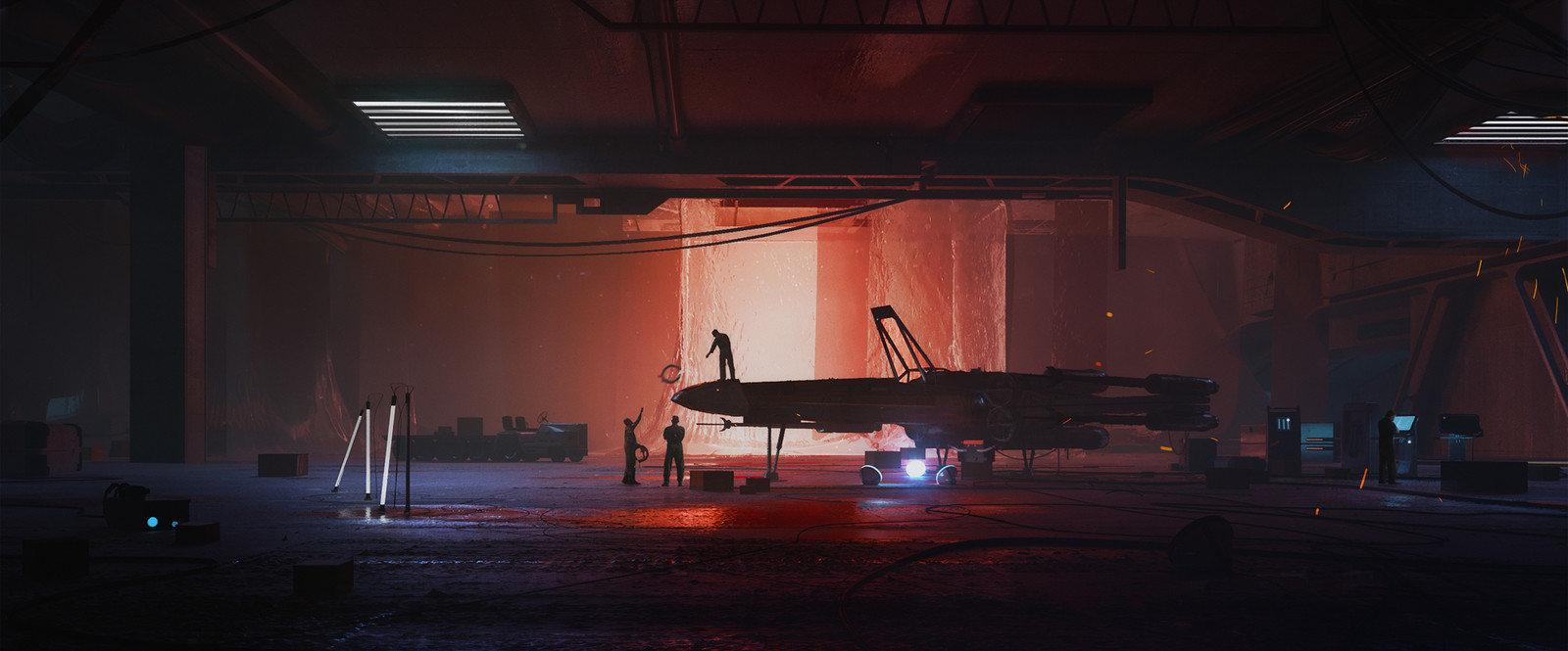 X-Wing garage