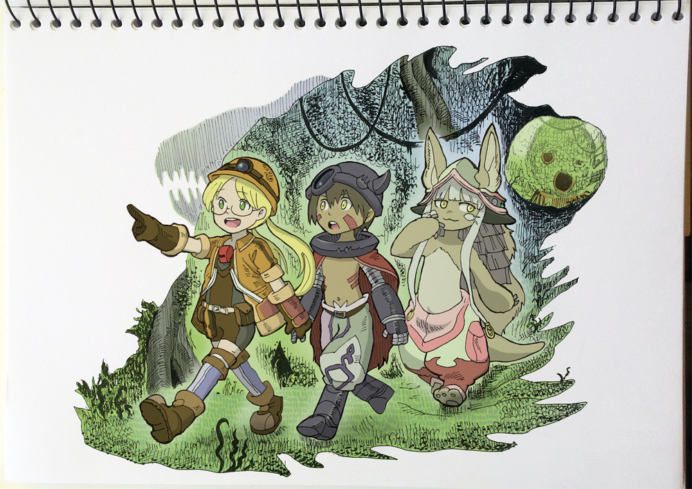 Artstation Made In Abyss 01 Roy Vincent Trani
