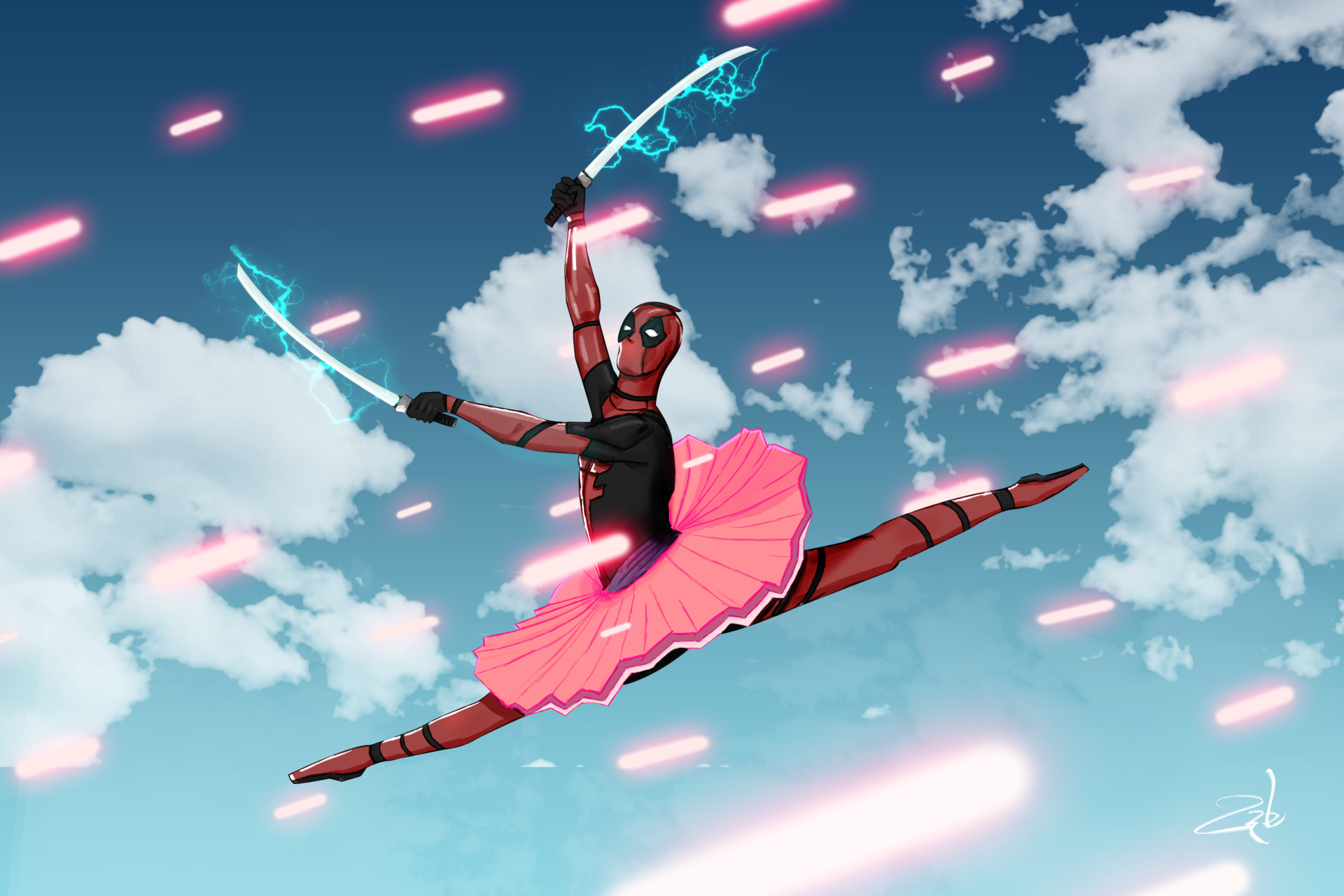ArtStation - Deadpool Ballerina