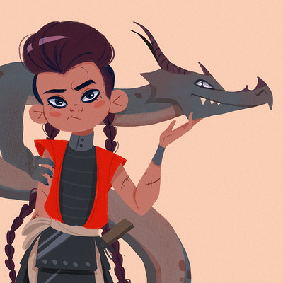 Justine cunha dragons