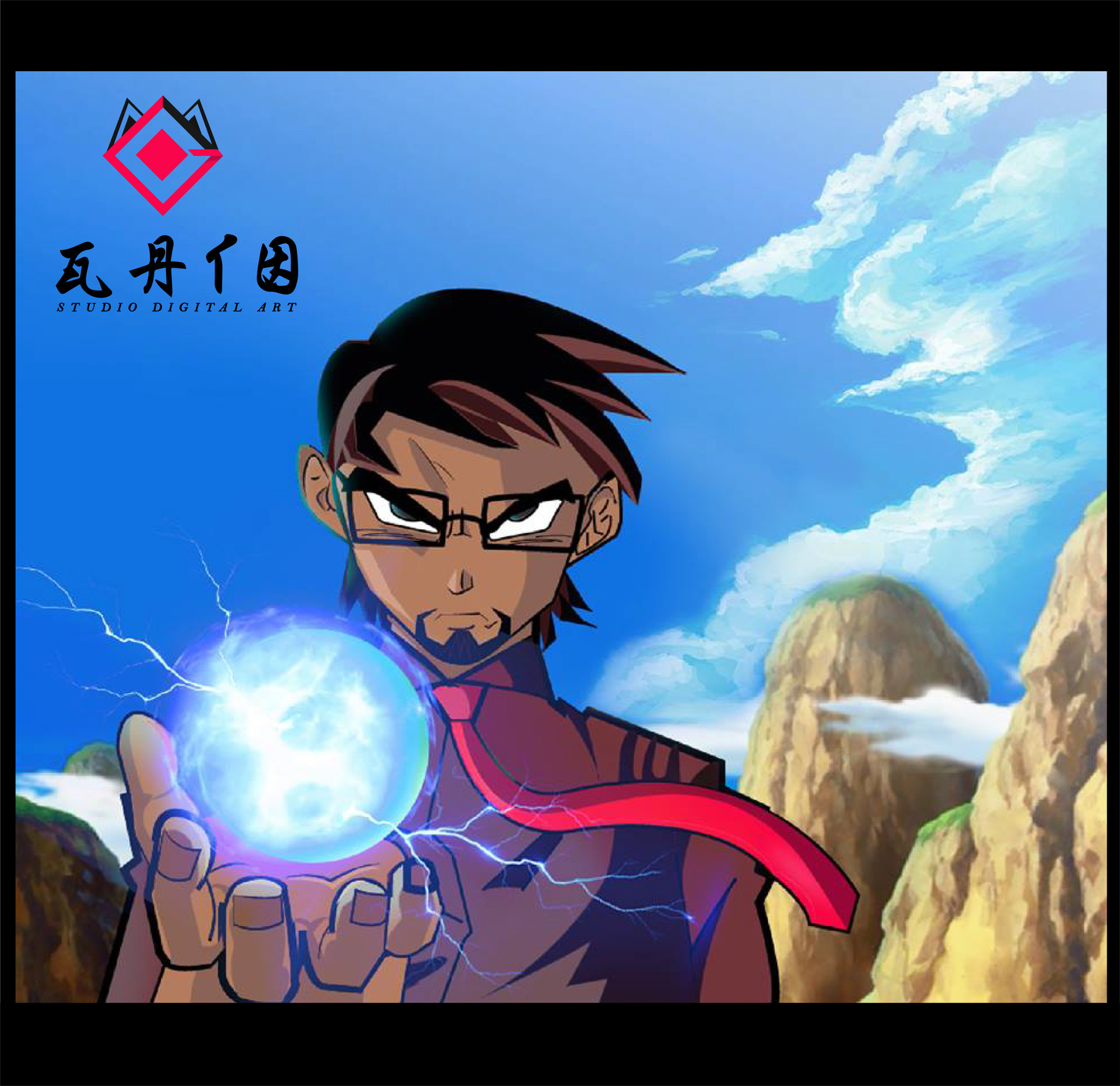 Gato Studio Digital Art Jose Garcia Dragon Ball Cat Version