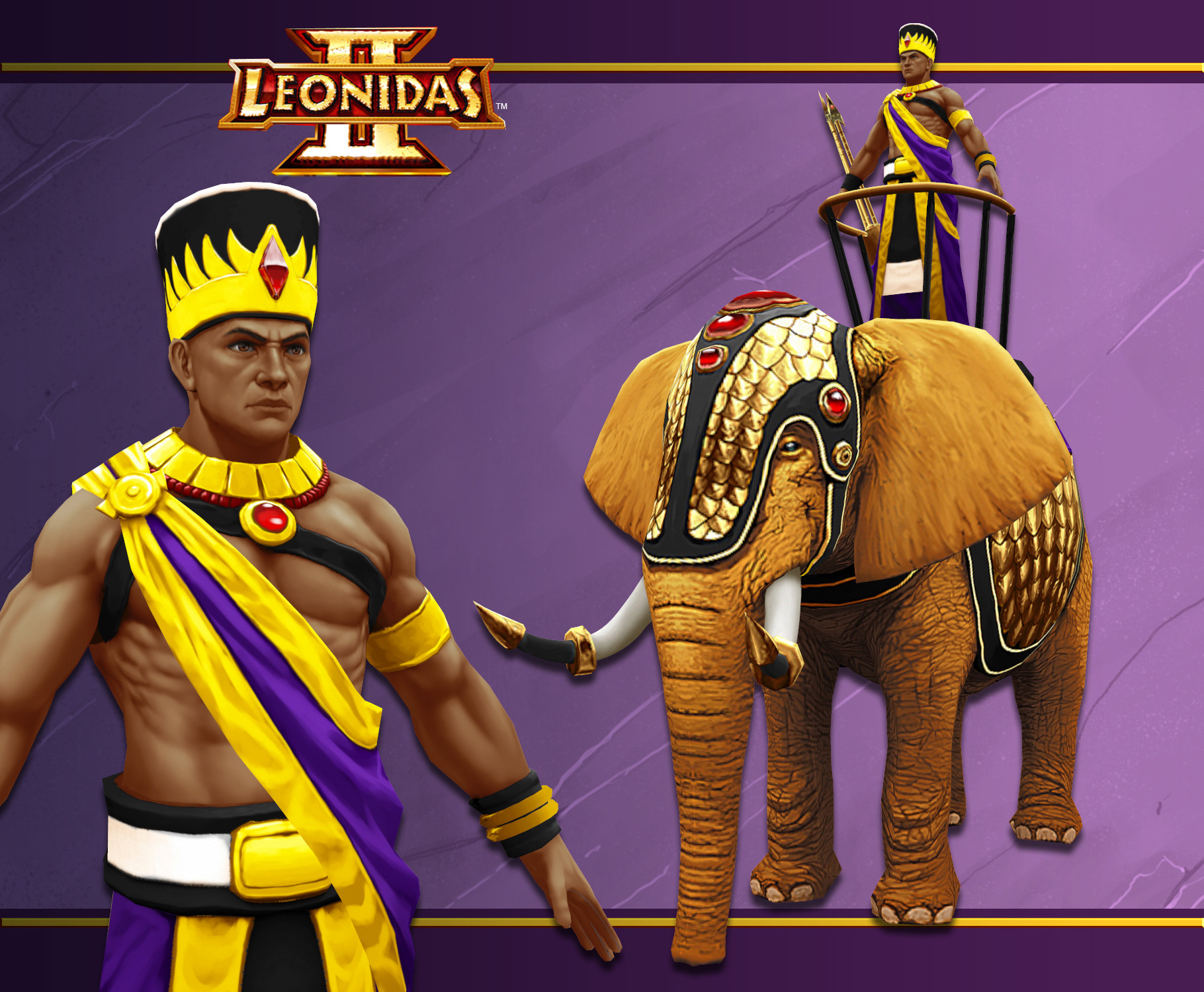 Artstation Leonidas Ii Xerxes Low Poly Model Michael Montes