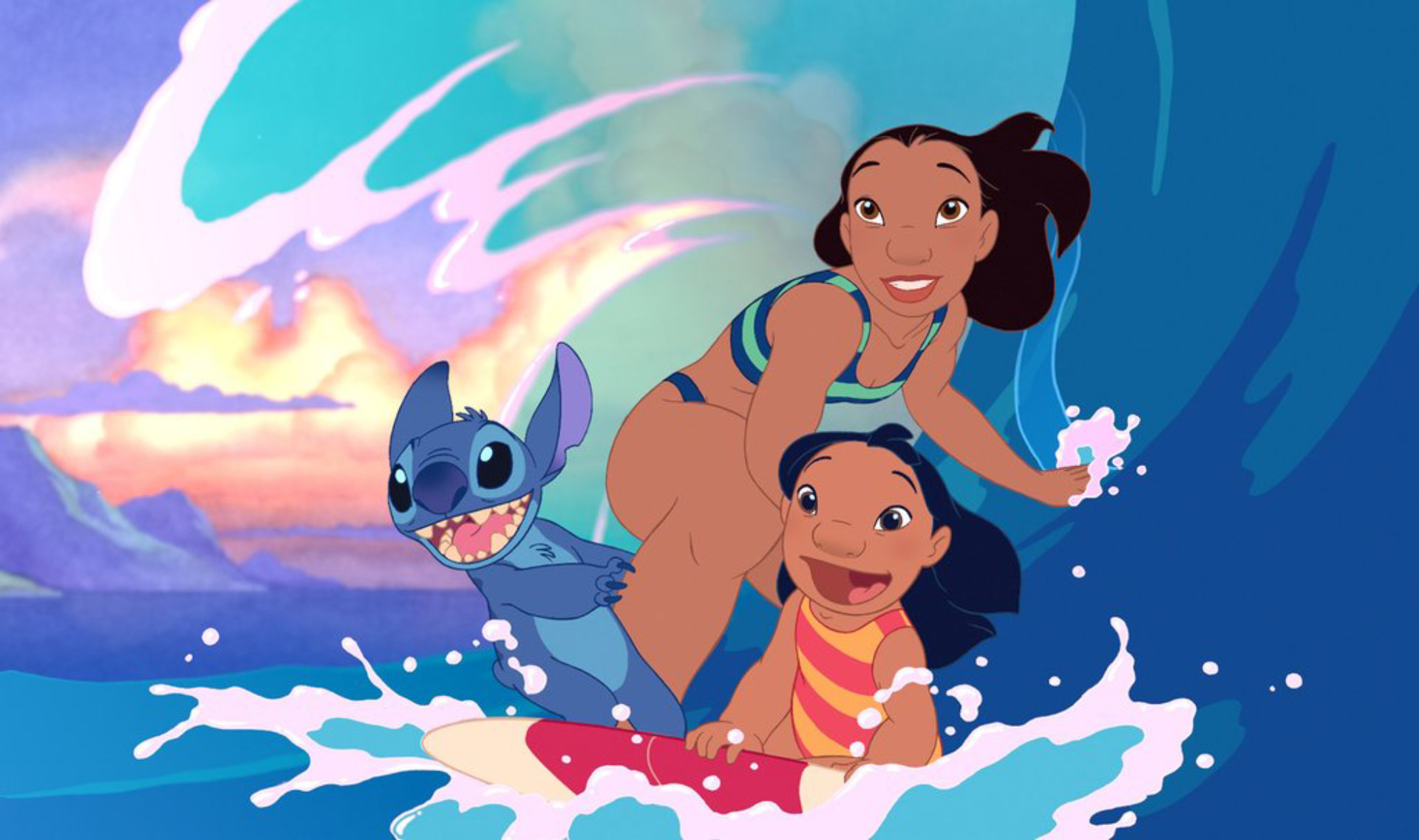 Lilo and Stitch Paintover.