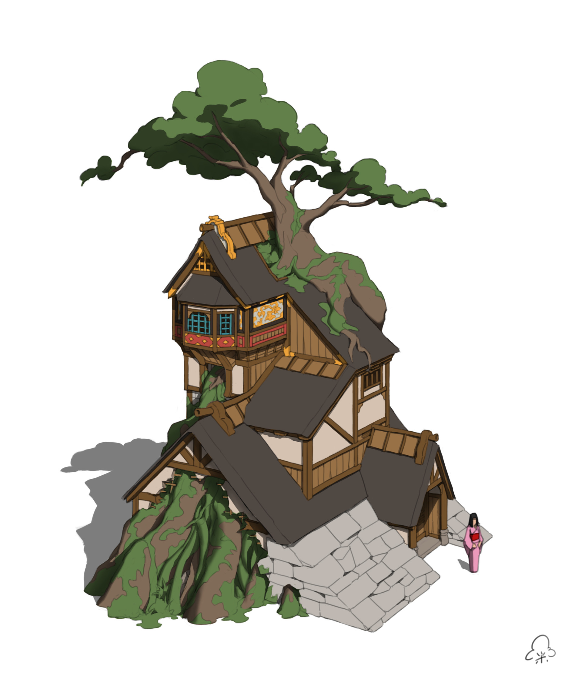 Hua Yecai 和风建筑设计