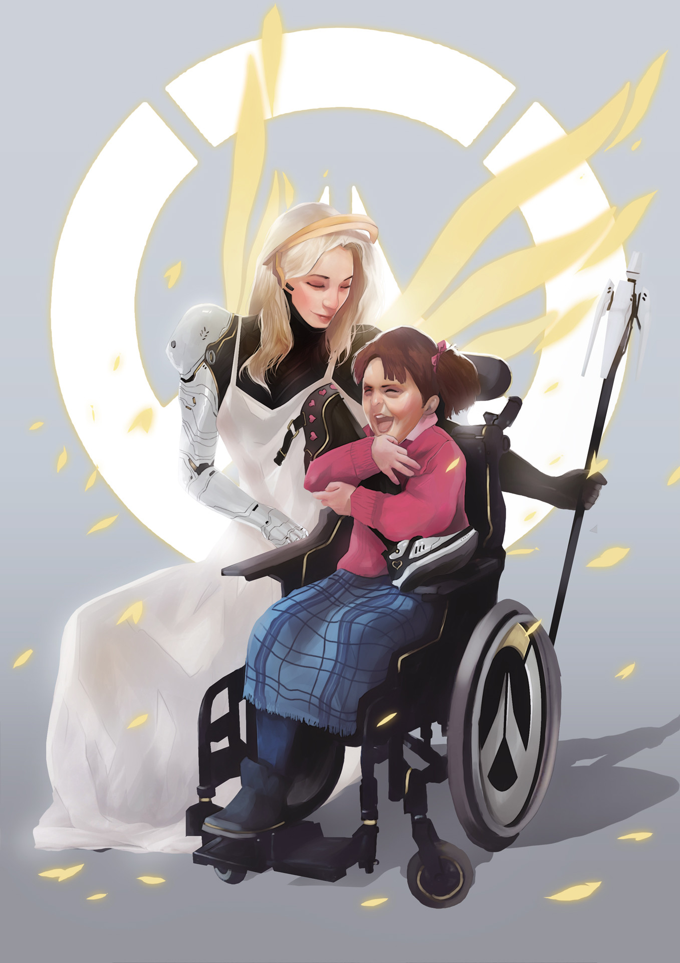 pix Overwatch 2 Mercy Fanart artstation heroes doesn t have to be
