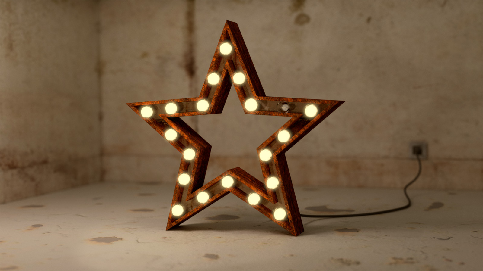 Nick O'Brien Star Lamp