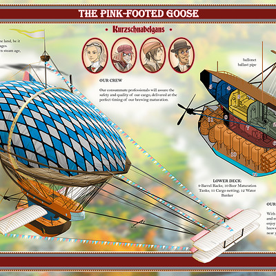 Ruben de vela b5 rubendevela airship pink footed goose