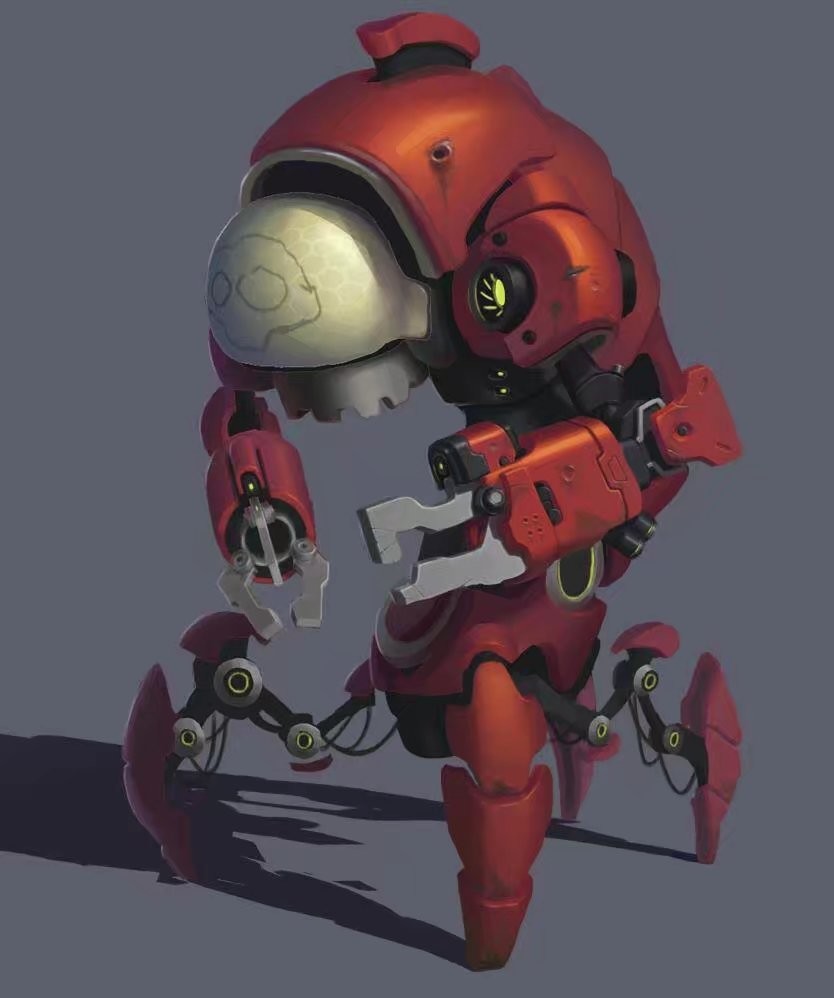 Artstation Robot 001 Xuan Tom