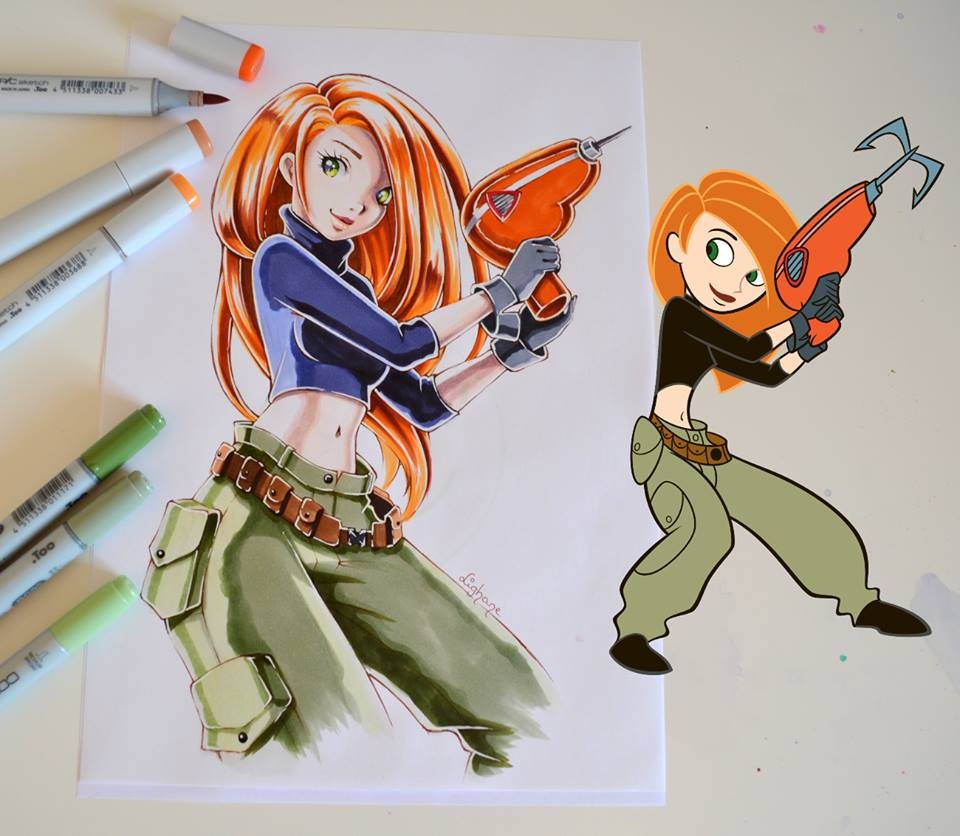 copic marker drawings