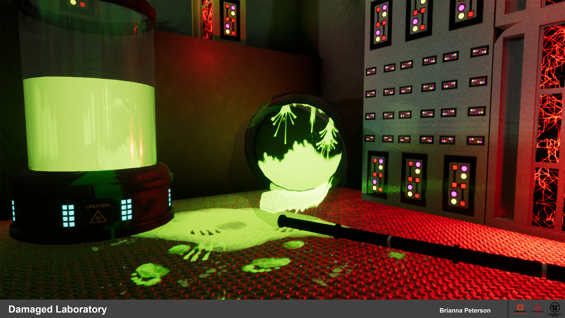 ArtStation - Damaged Laboratory