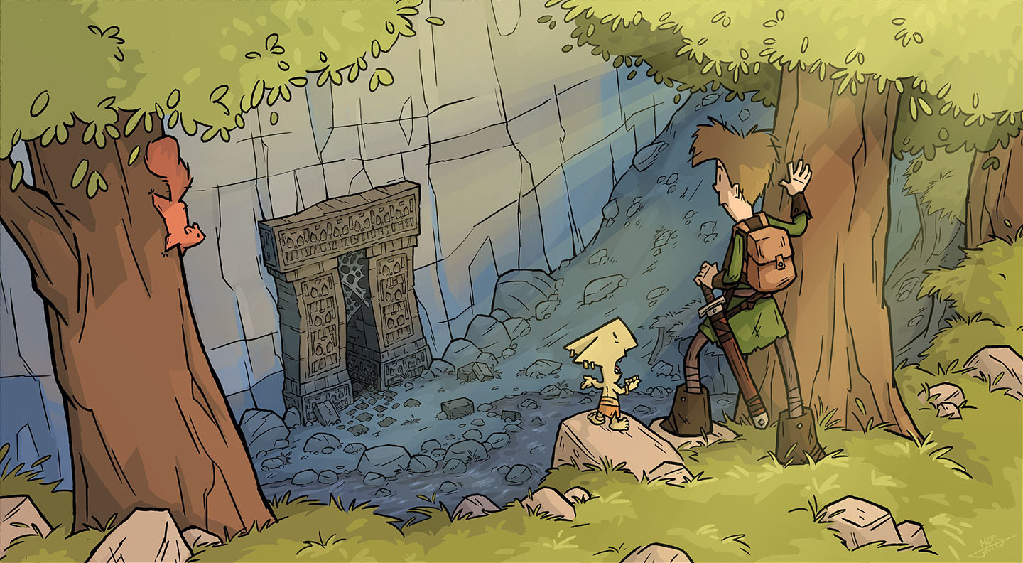 "You sure you want to go in there?"