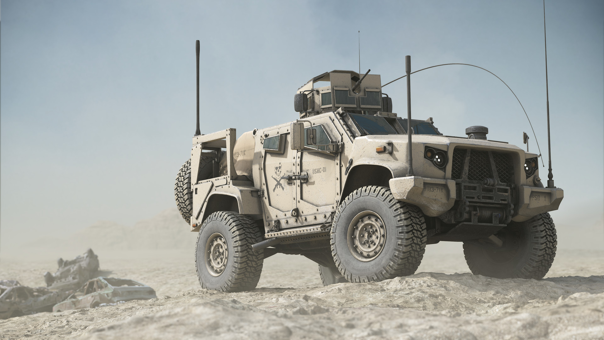 ArtStation - Oshkosh JLTV